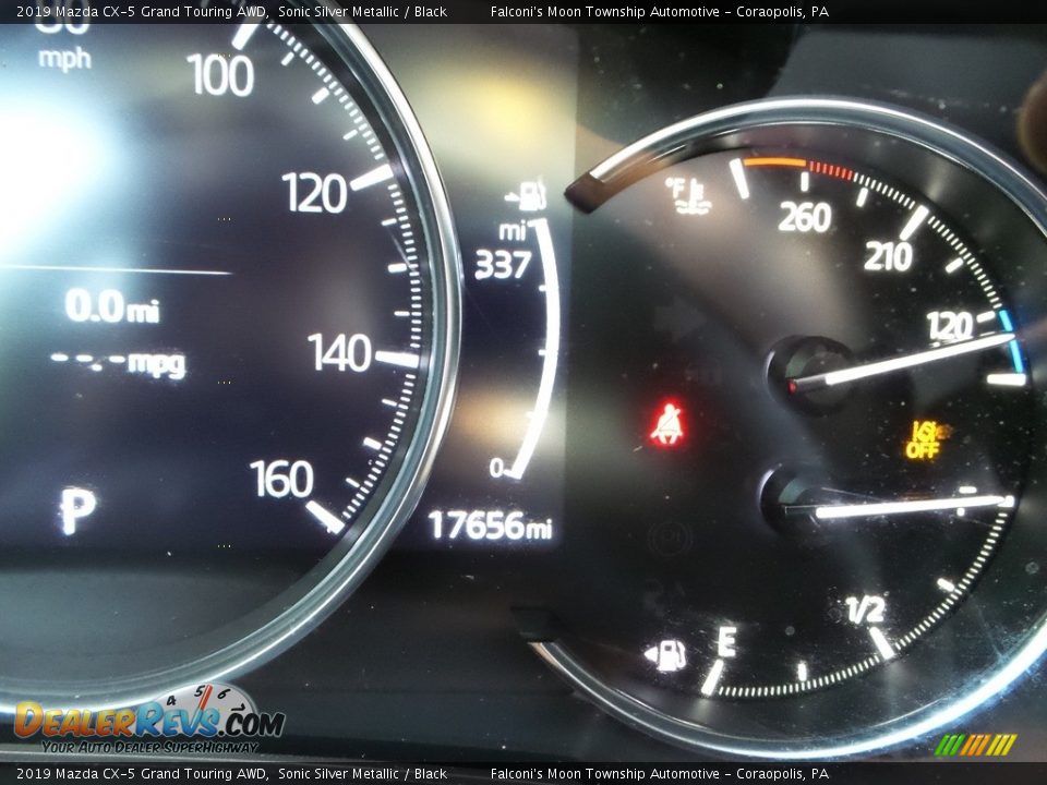 2019 Mazda CX-5 Grand Touring AWD Sonic Silver Metallic / Black Photo #29