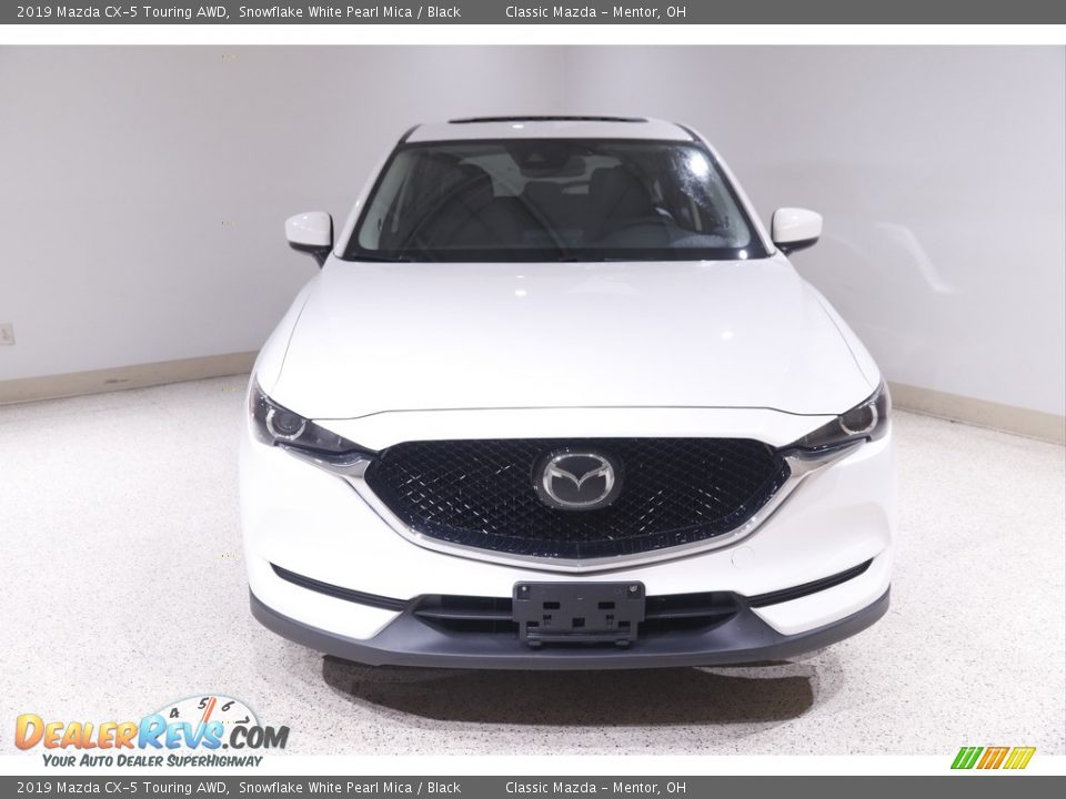 2019 Mazda CX-5 Touring AWD Snowflake White Pearl Mica / Black Photo #2