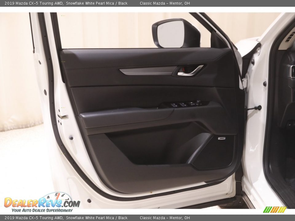 2019 Mazda CX-5 Touring AWD Snowflake White Pearl Mica / Black Photo #4
