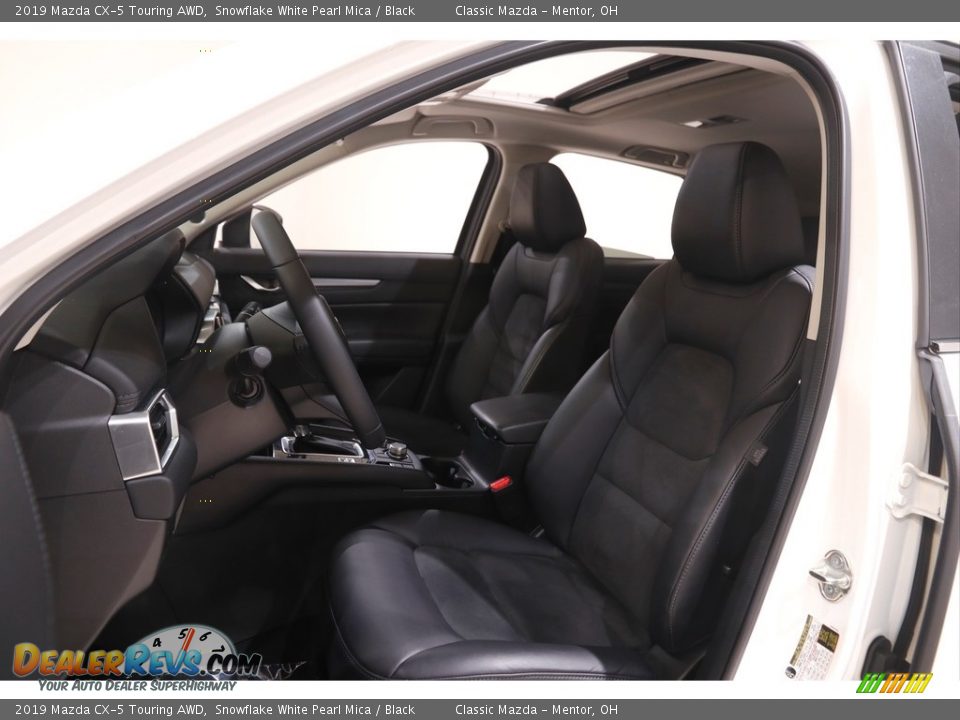2019 Mazda CX-5 Touring AWD Snowflake White Pearl Mica / Black Photo #5