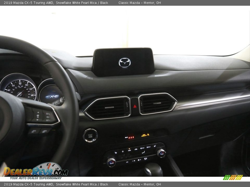 2019 Mazda CX-5 Touring AWD Snowflake White Pearl Mica / Black Photo #9