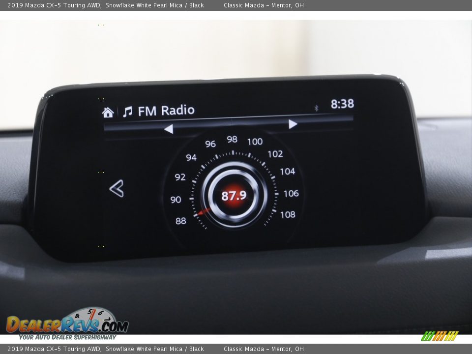 2019 Mazda CX-5 Touring AWD Snowflake White Pearl Mica / Black Photo #11