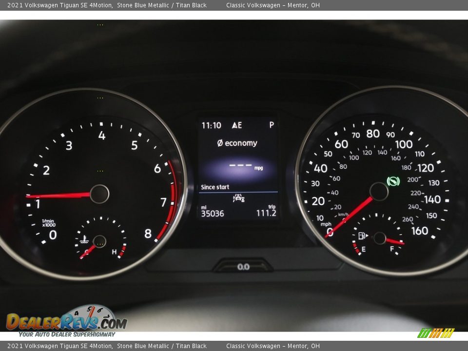 2021 Volkswagen Tiguan SE 4Motion Gauges Photo #8