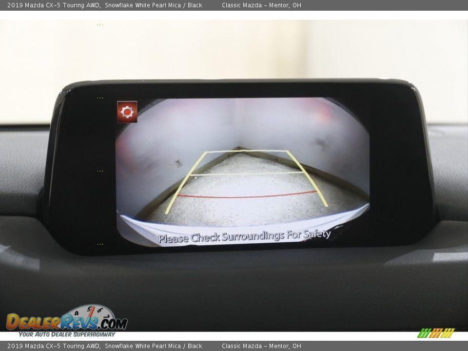 2019 Mazda CX-5 Touring AWD Snowflake White Pearl Mica / Black Photo #12