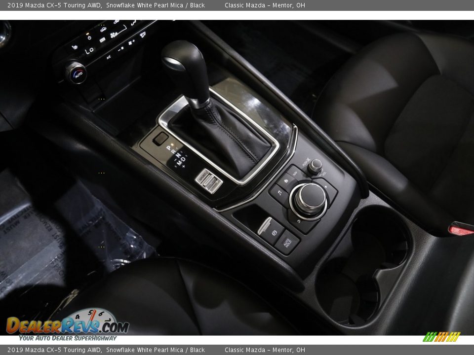 2019 Mazda CX-5 Touring AWD Snowflake White Pearl Mica / Black Photo #14