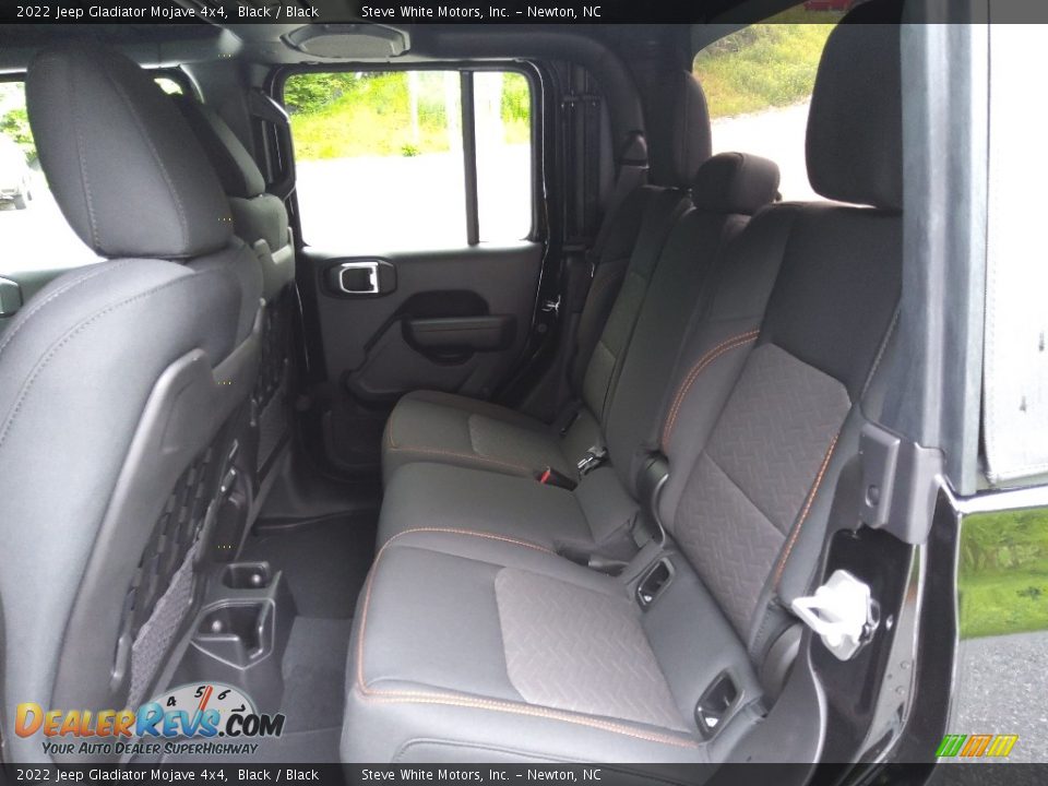 Rear Seat of 2022 Jeep Gladiator Mojave 4x4 Photo #14