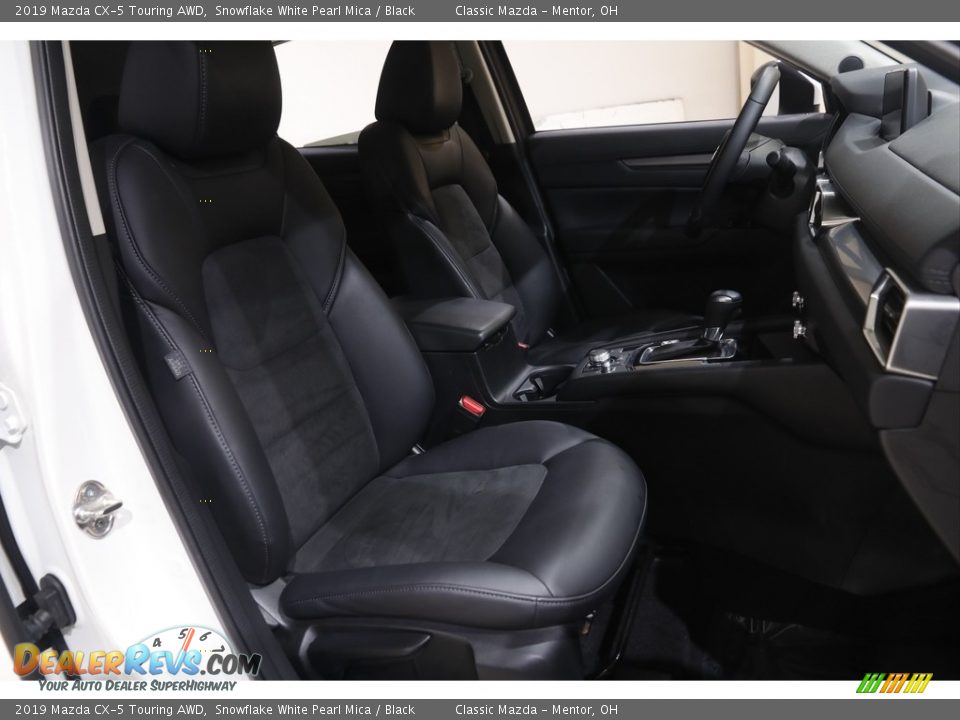 2019 Mazda CX-5 Touring AWD Snowflake White Pearl Mica / Black Photo #15