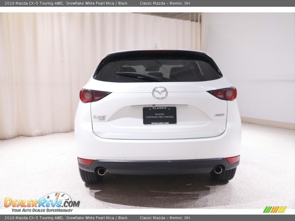 2019 Mazda CX-5 Touring AWD Snowflake White Pearl Mica / Black Photo #18