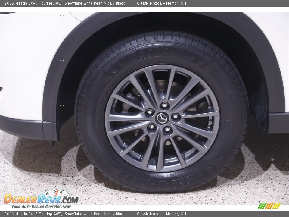 2019 Mazda CX-5 Touring AWD Snowflake White Pearl Mica / Black Photo #20
