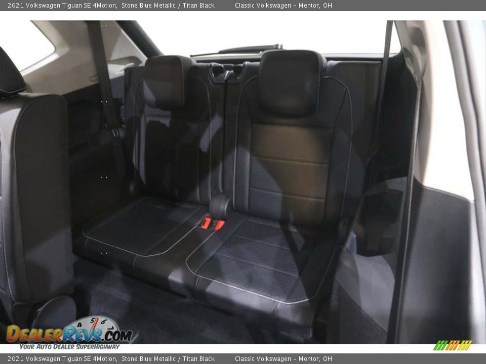 2021 Volkswagen Tiguan SE 4Motion Stone Blue Metallic / Titan Black Photo #18
