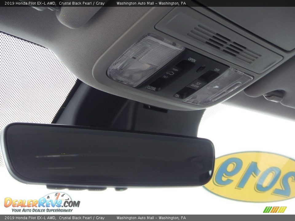 2019 Honda Pilot EX-L AWD Crystal Black Pearl / Gray Photo #24