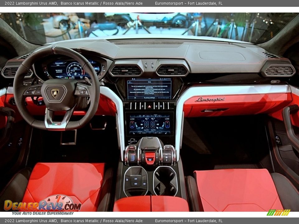 Dashboard of 2022 Lamborghini Urus AWD Photo #5