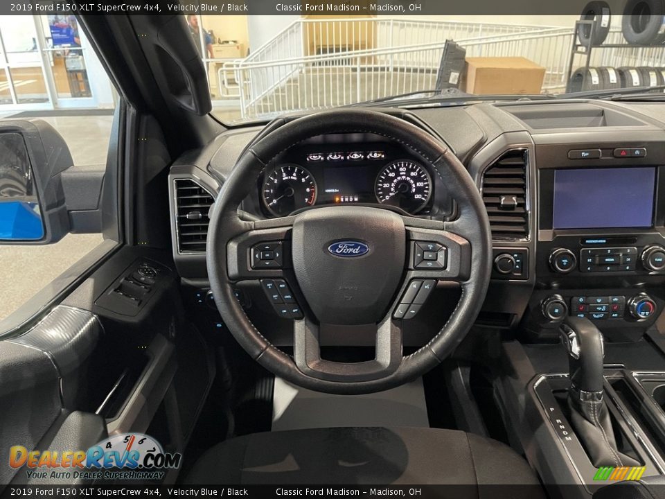 2019 Ford F150 XLT SuperCrew 4x4 Velocity Blue / Black Photo #9