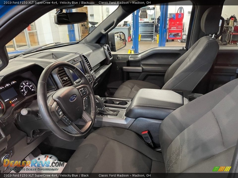 2019 Ford F150 XLT SuperCrew 4x4 Velocity Blue / Black Photo #11