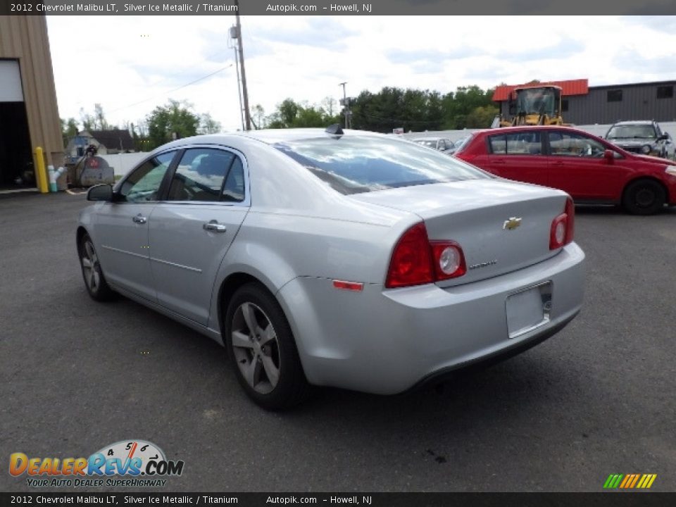 2012 Chevrolet Malibu LT Silver Ice Metallic / Titanium Photo #4