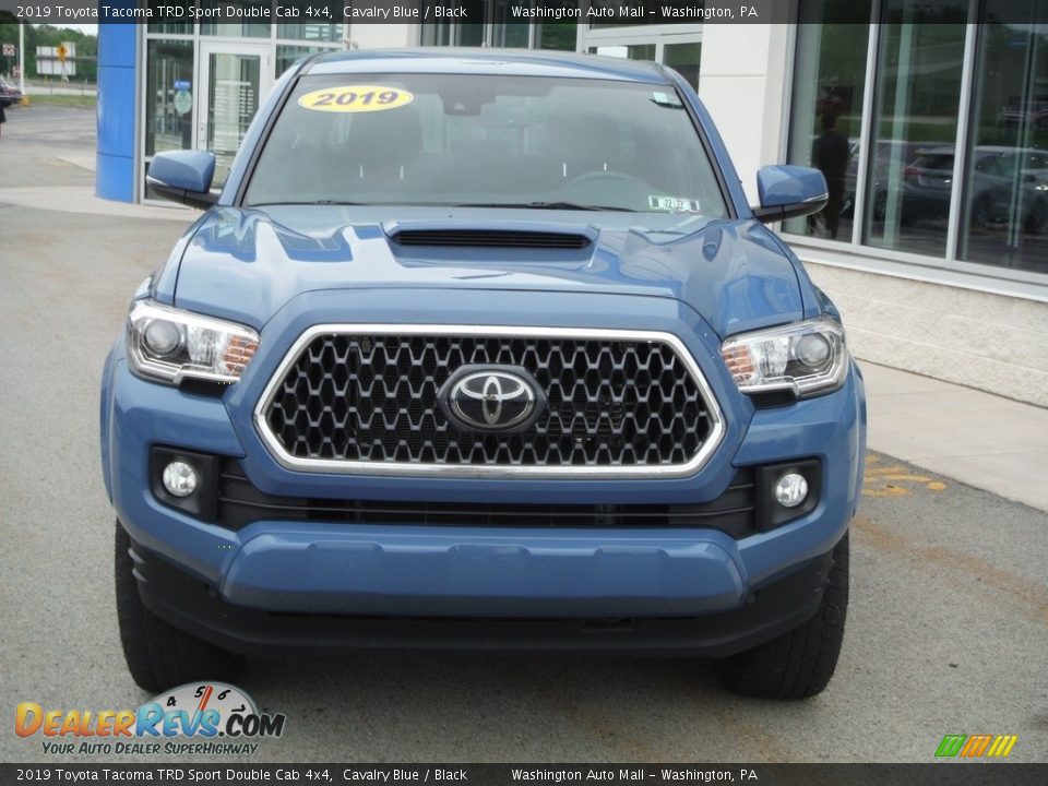 2019 Toyota Tacoma TRD Sport Double Cab 4x4 Cavalry Blue / Black Photo #14