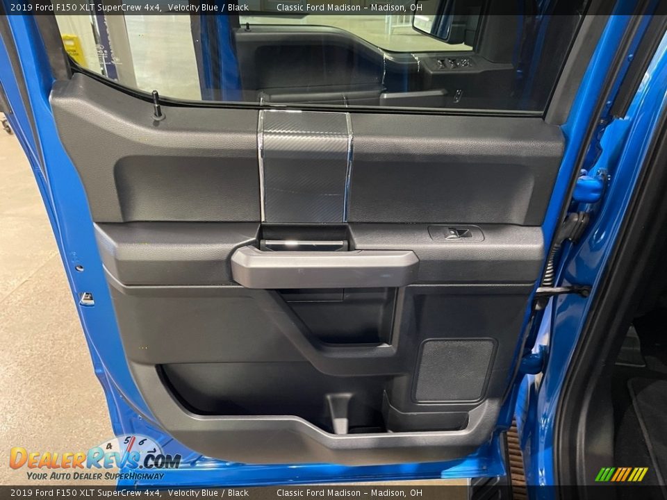 2019 Ford F150 XLT SuperCrew 4x4 Velocity Blue / Black Photo #14
