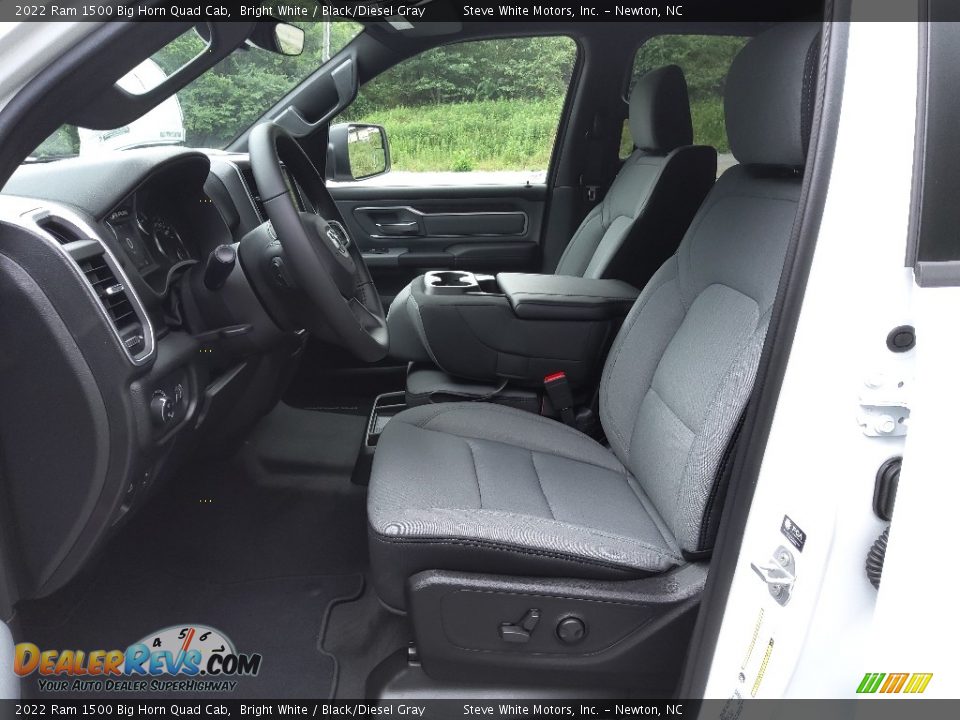 Front Seat of 2022 Ram 1500 Big Horn Quad Cab Photo #11