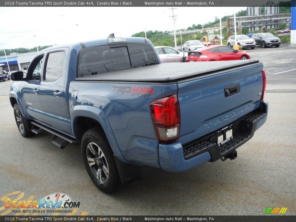 2019 Toyota Tacoma TRD Sport Double Cab 4x4 Cavalry Blue / Black Photo #17