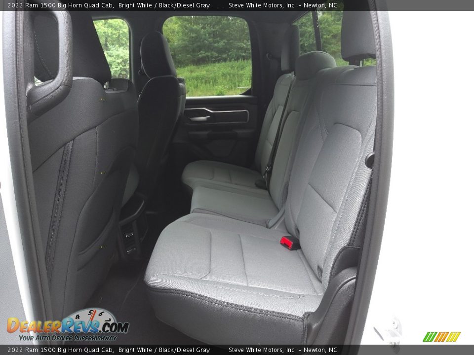 Rear Seat of 2022 Ram 1500 Big Horn Quad Cab Photo #14