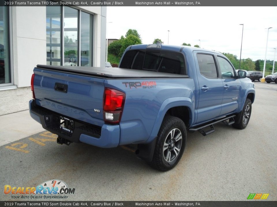 2019 Toyota Tacoma TRD Sport Double Cab 4x4 Cavalry Blue / Black Photo #21