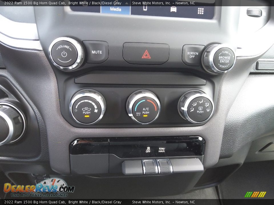 Controls of 2022 Ram 1500 Big Horn Quad Cab Photo #25