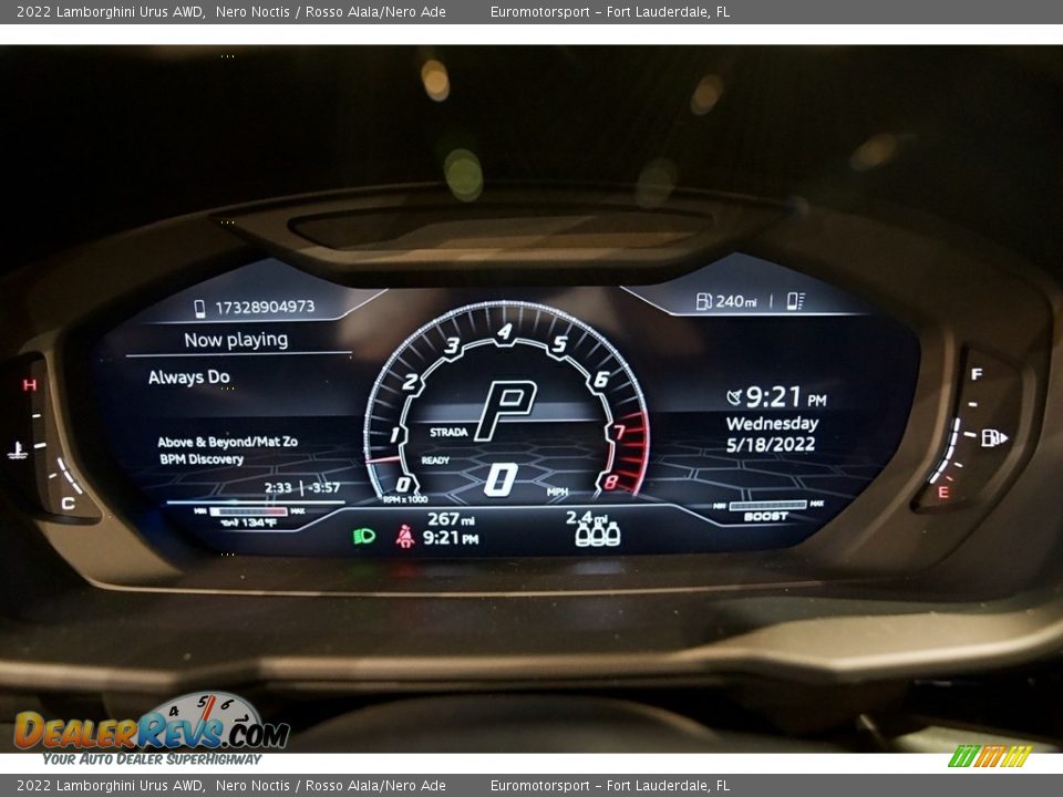 2022 Lamborghini Urus AWD Gauges Photo #7