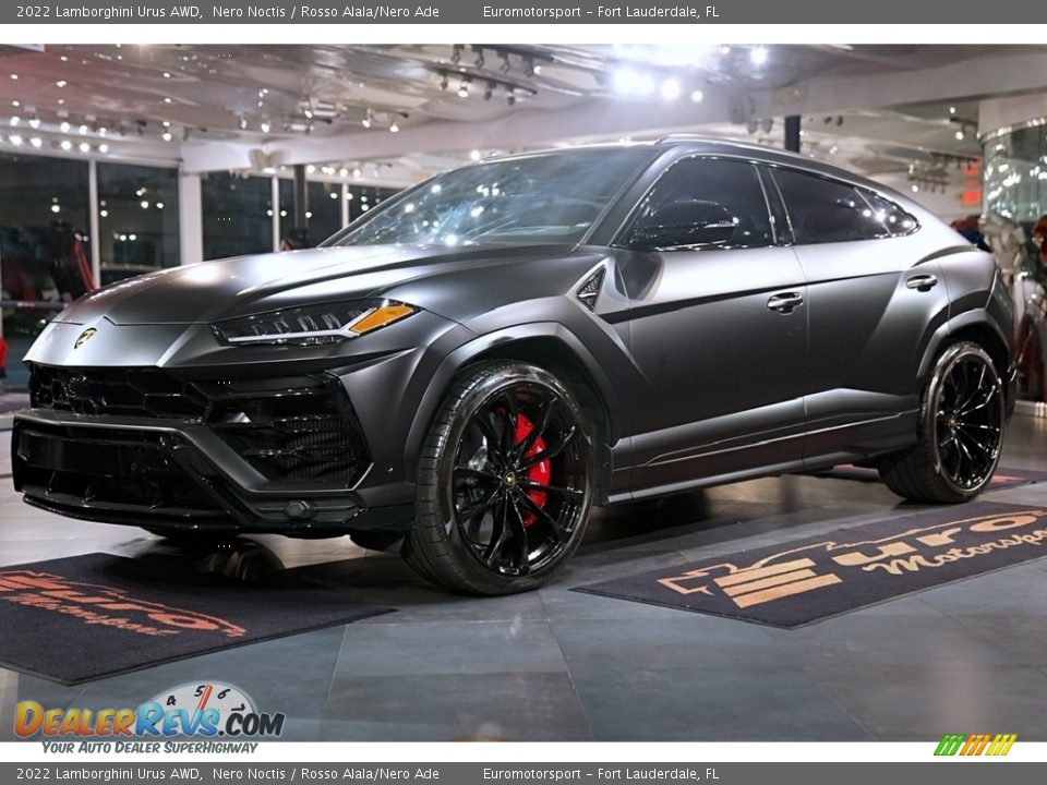 Nero Noctis 2022 Lamborghini Urus AWD Photo #9