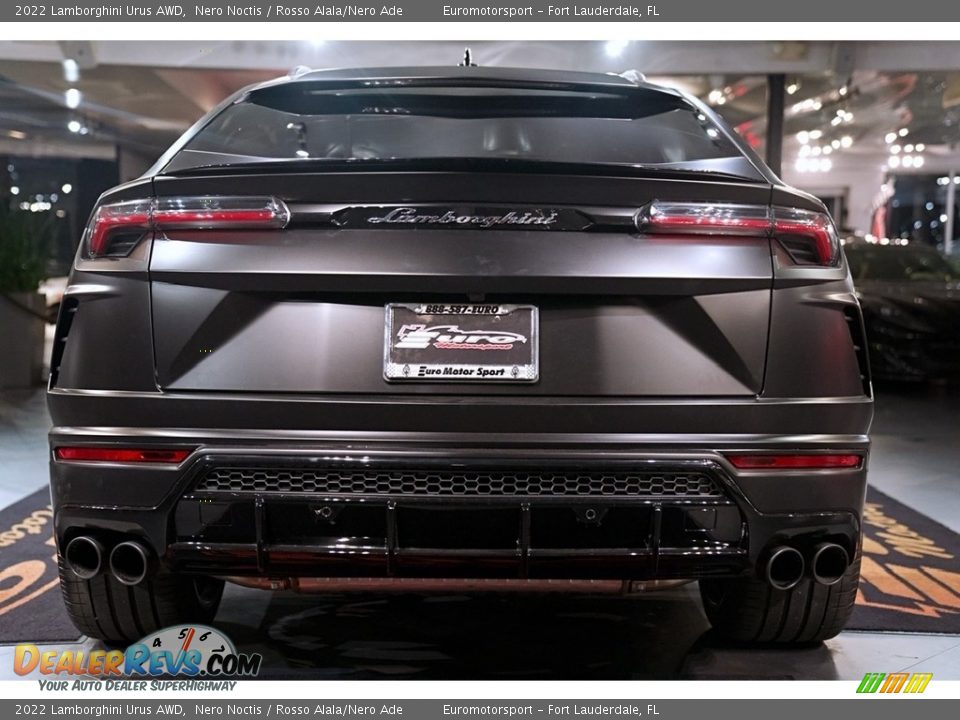 2022 Lamborghini Urus AWD Nero Noctis / Rosso Alala/Nero Ade Photo #11