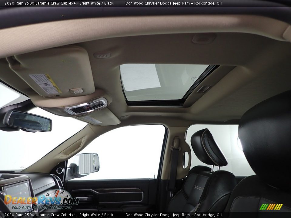 2020 Ram 2500 Laramie Crew Cab 4x4 Bright White / Black Photo #3
