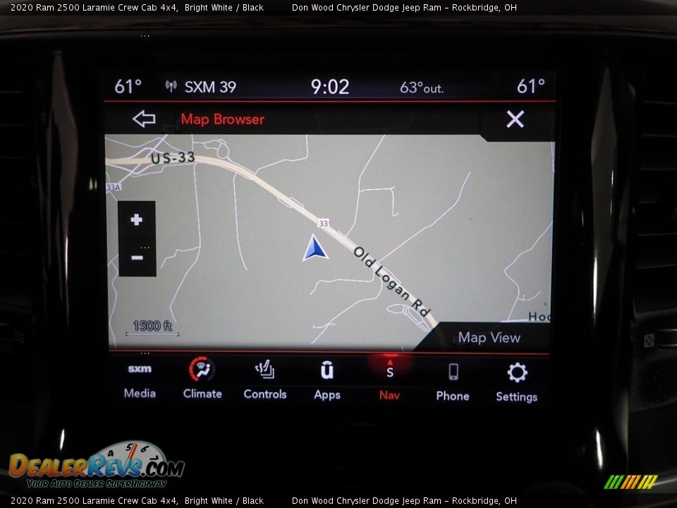 2020 Ram 2500 Laramie Crew Cab 4x4 Bright White / Black Photo #6