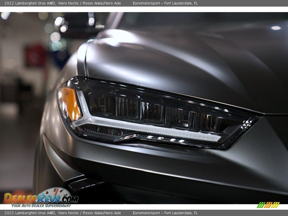 2022 Lamborghini Urus AWD Nero Noctis / Rosso Alala/Nero Ade Photo #19