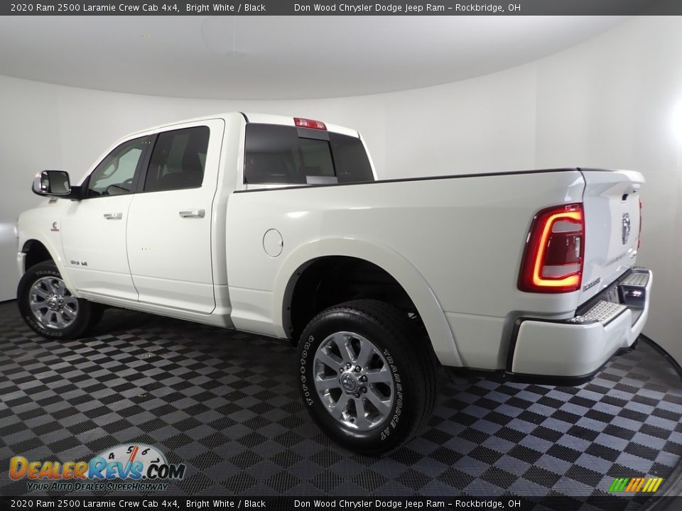 2020 Ram 2500 Laramie Crew Cab 4x4 Bright White / Black Photo #9