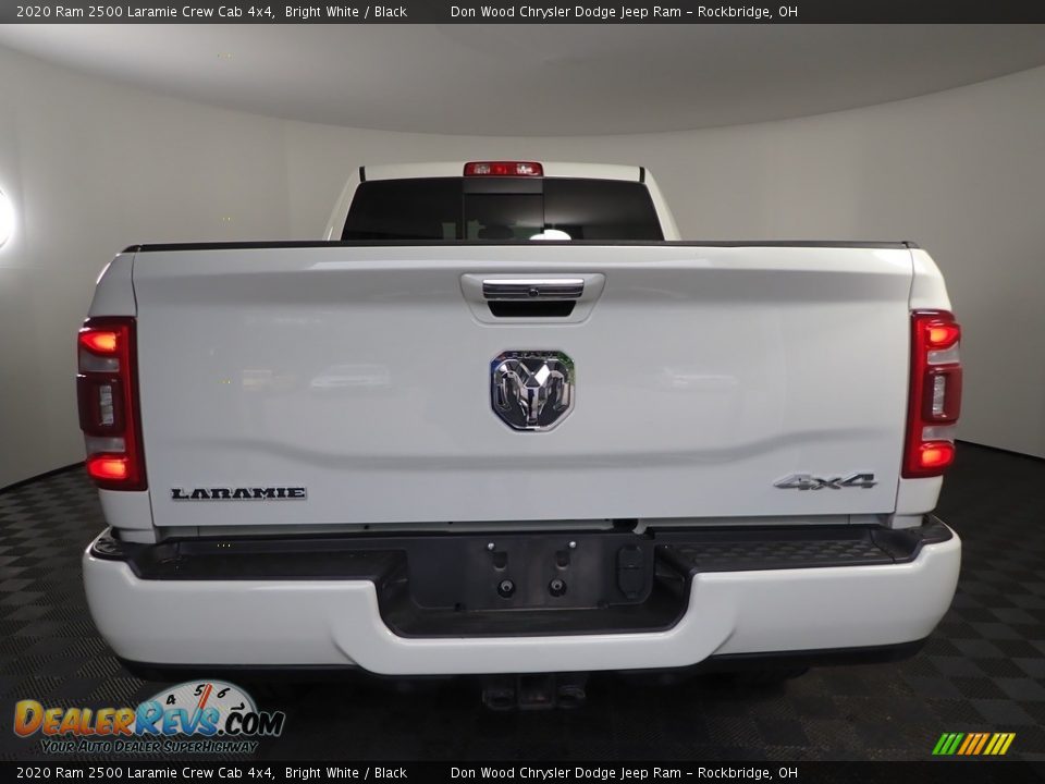 2020 Ram 2500 Laramie Crew Cab 4x4 Bright White / Black Photo #10