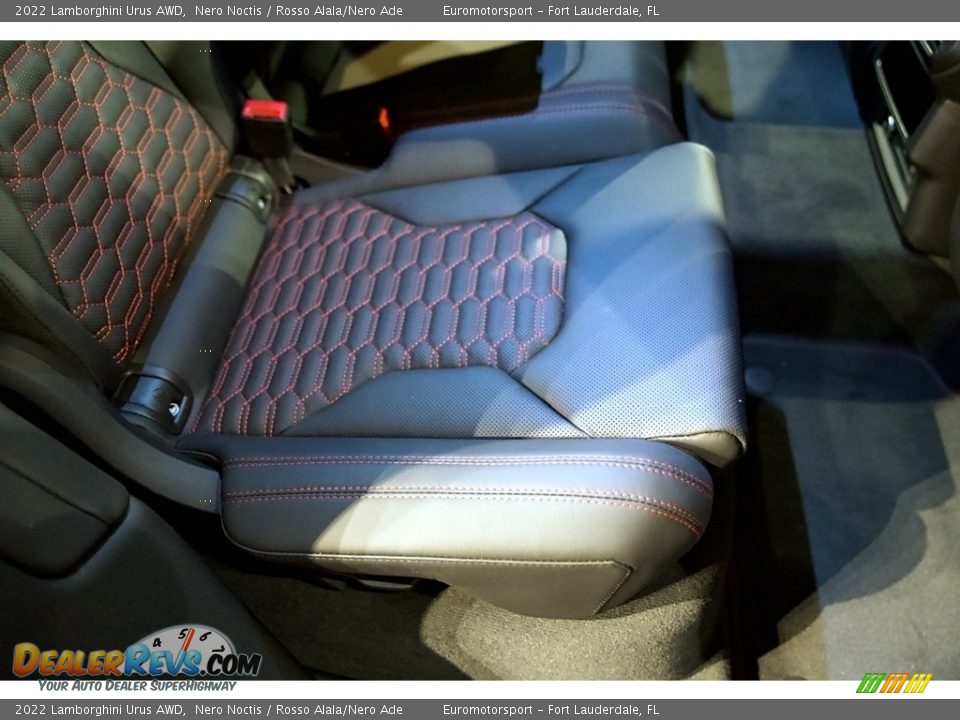 2022 Lamborghini Urus AWD Nero Noctis / Rosso Alala/Nero Ade Photo #23