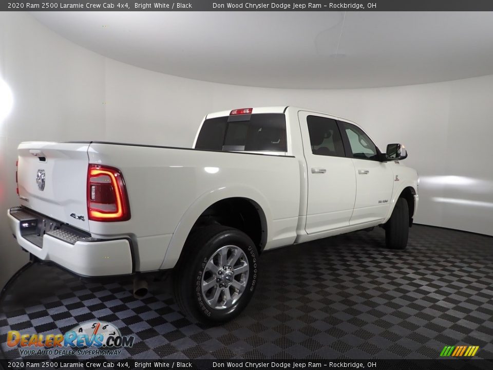 2020 Ram 2500 Laramie Crew Cab 4x4 Bright White / Black Photo #12