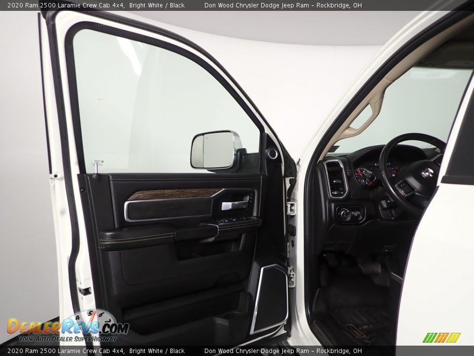 2020 Ram 2500 Laramie Crew Cab 4x4 Bright White / Black Photo #13