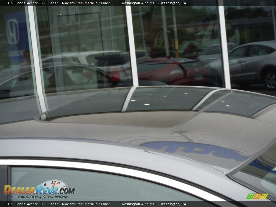 2019 Honda Accord EX-L Sedan Modern Steel Metallic / Black Photo #3