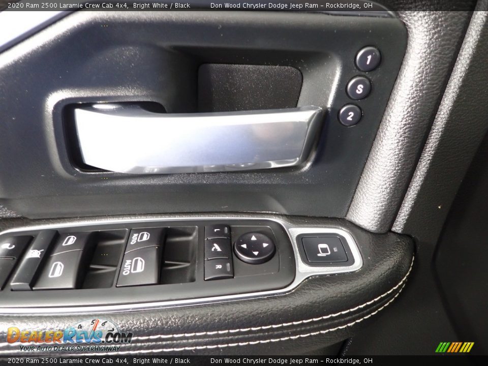 2020 Ram 2500 Laramie Crew Cab 4x4 Bright White / Black Photo #14