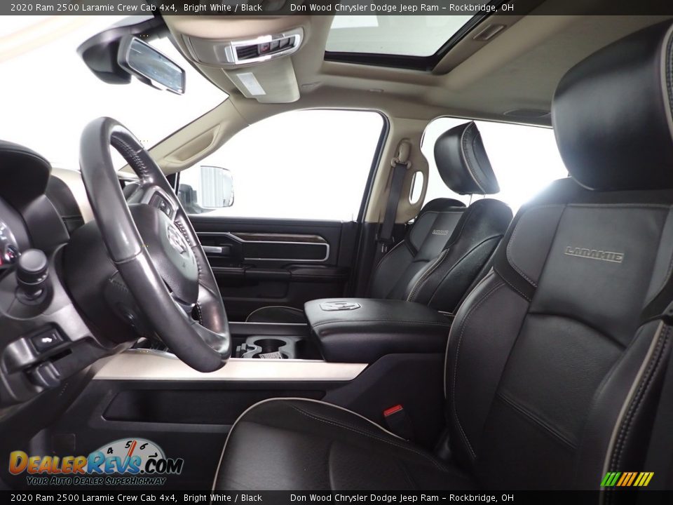 2020 Ram 2500 Laramie Crew Cab 4x4 Bright White / Black Photo #16