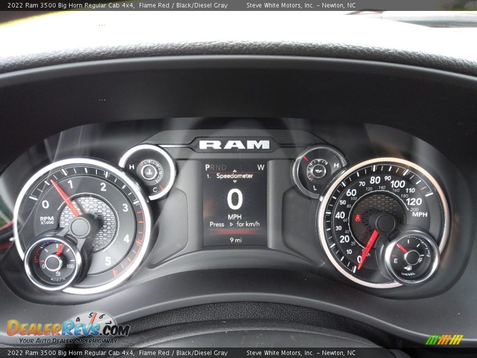 2022 Ram 3500 Big Horn Regular Cab 4x4 Gauges Photo #16