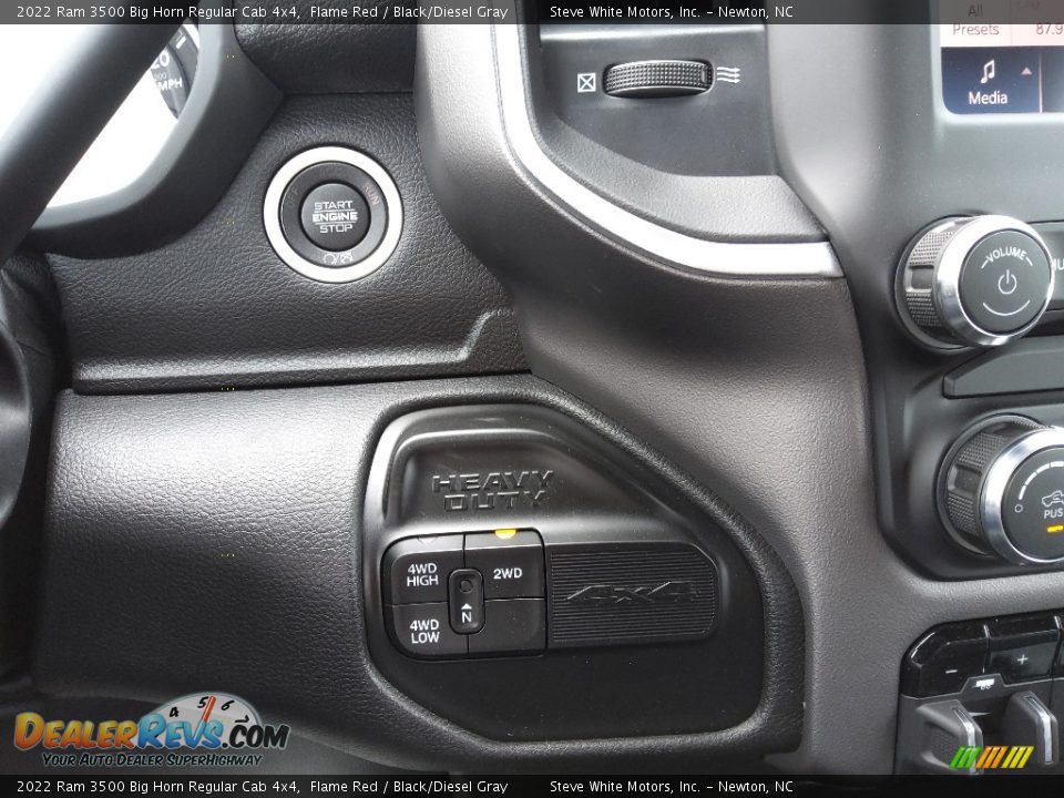 Controls of 2022 Ram 3500 Big Horn Regular Cab 4x4 Photo #17