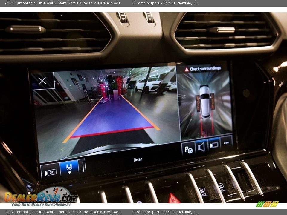 2022 Lamborghini Urus AWD Nero Noctis / Rosso Alala/Nero Ade Photo #31