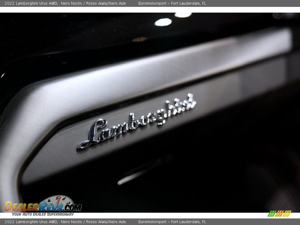 2022 Lamborghini Urus AWD Nero Noctis / Rosso Alala/Nero Ade Photo #32