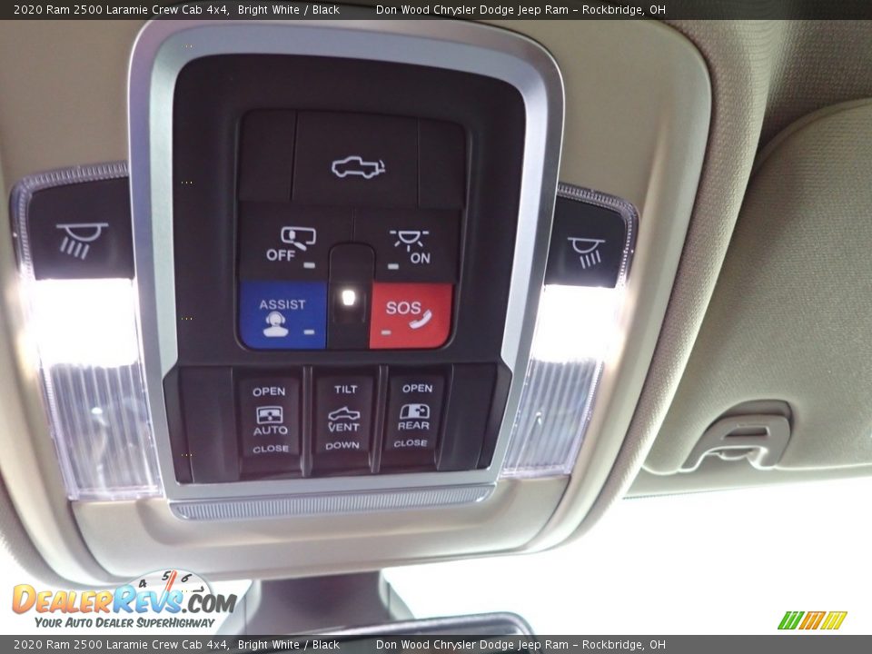 2020 Ram 2500 Laramie Crew Cab 4x4 Bright White / Black Photo #21