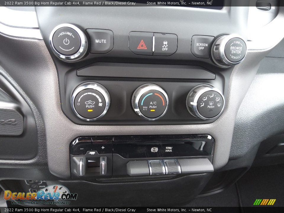 Controls of 2022 Ram 3500 Big Horn Regular Cab 4x4 Photo #20