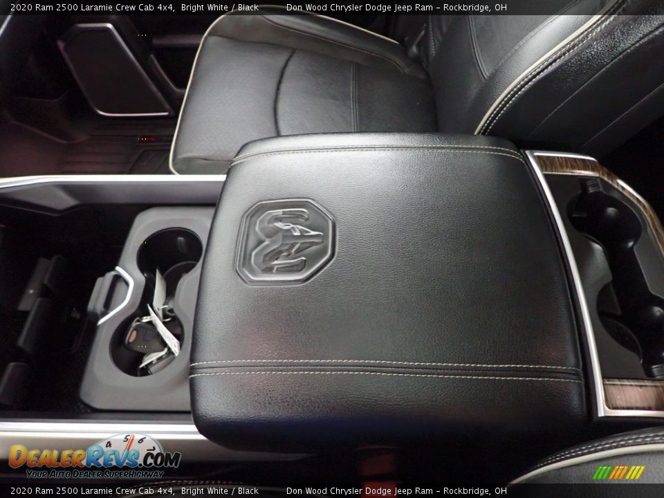 2020 Ram 2500 Laramie Crew Cab 4x4 Bright White / Black Photo #24