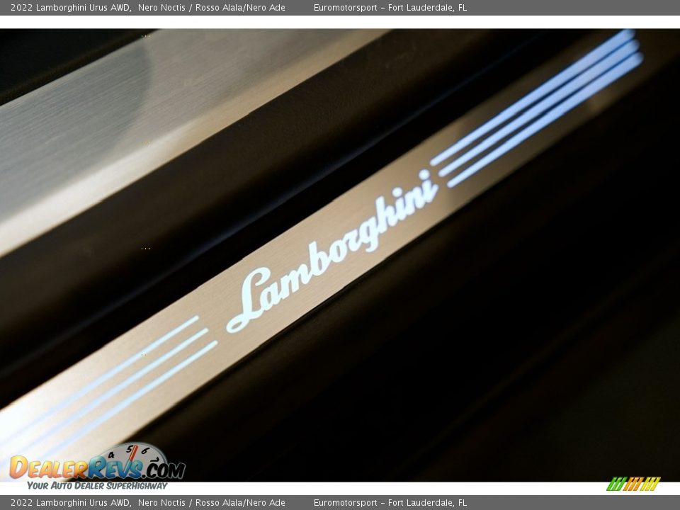 2022 Lamborghini Urus AWD Nero Noctis / Rosso Alala/Nero Ade Photo #36