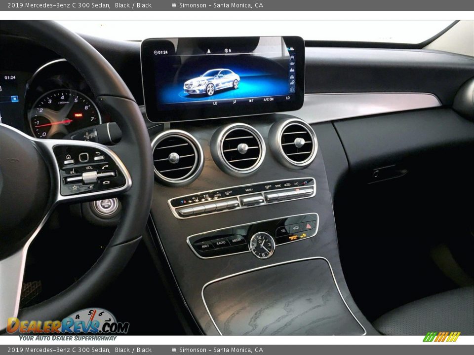 2019 Mercedes-Benz C 300 Sedan Black / Black Photo #5