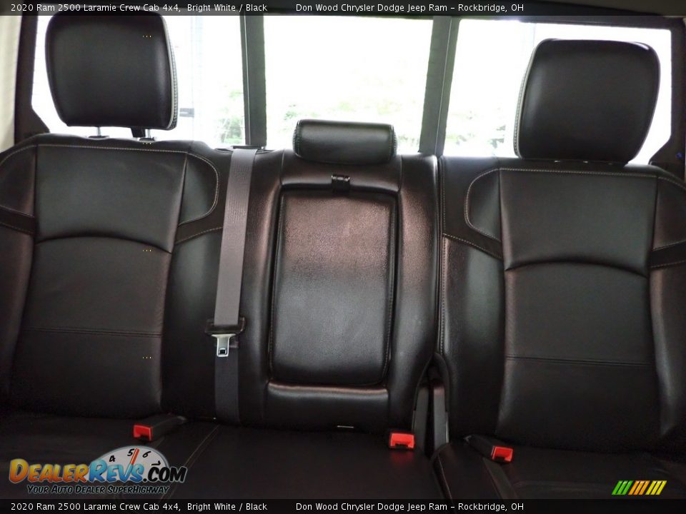 2020 Ram 2500 Laramie Crew Cab 4x4 Bright White / Black Photo #25